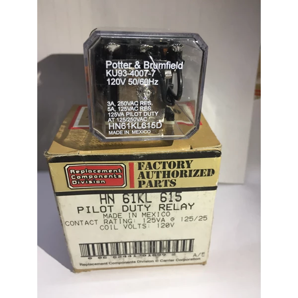 Potter Brumfield KU93 4007 7 Relay and Electrical Kontaktor