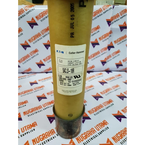  EATON CUTLER HAMMER 5ACLS-18R CURRENT LIMITING FUSE Fuse