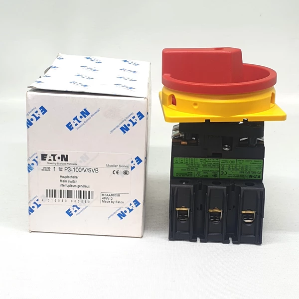  EATON P3-100/V/SVB 3pole 100A Main Switch Selector