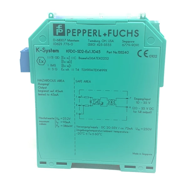 Pepperl Fuchs KFDO-SD2-EX1.1045 solenoid drive